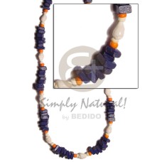 Navy blue coconut sq. cut