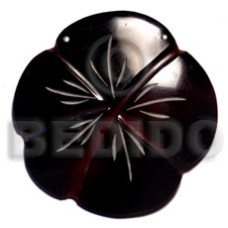 70mm blacktab gumamela scallop