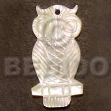 Owl mop carving 40mm