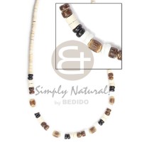 2-3mm coconut pukalet heishe