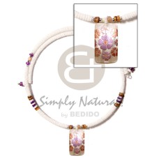 White clam 3-4mm wire