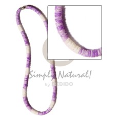 Lavender white clam combination