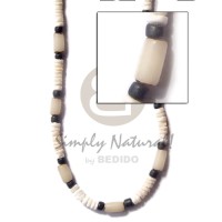 4-5mm heishi white clam