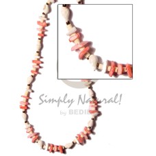 Pink white sq. cut 2-3