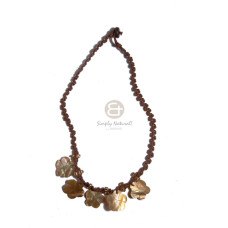 Wax cord macrame dangling