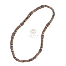 4-5mm coconut heishi tiger