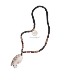 4-5mm black coconut heishe