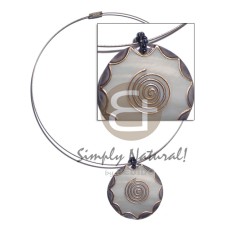 Coated silver cable wire handpainted