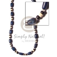 Navy blue buri seed