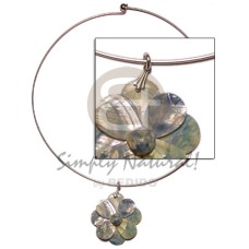 Nickel-free silver hoop ring