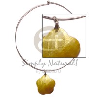 Nickel-free silver hoop ring