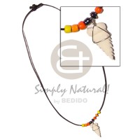 Cord beads and hematite