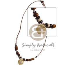 Wax cord coconut pukalet wood