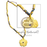 Yellow 4-5mm coconut pokalet. splashing