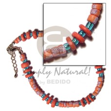 4-5mm orange coconut pokalet.