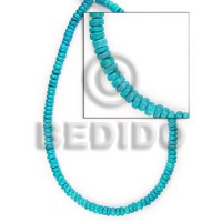 4-5 mm "turquoise" coconut pokalet