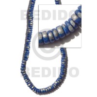 4-5mm coconut pokalet. navy blue