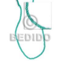 2-3 mm aqua green coco