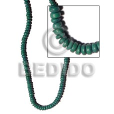 4-5mm moss green coconut pokalet