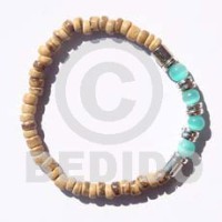 4-5mm elastic coconut pukalet tiger metal