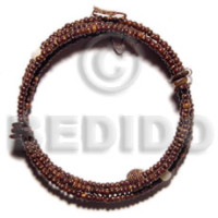 2-3mm coconut pukalet natural brown