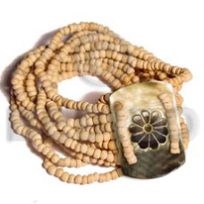 10 layers elastic natural white