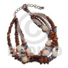 3 rows coconut pokalet. natural