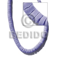 7-8mm coconut heishi lavender color