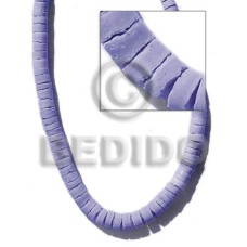 7-8mm coconut heishi lavender color