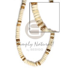 7-8mm coconut pukalet bleach wht tiger