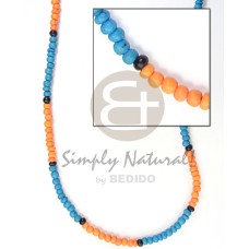 2-3mm coconut pukalet turq blue mango