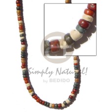 Coconut pukalet 4-5 earth tone