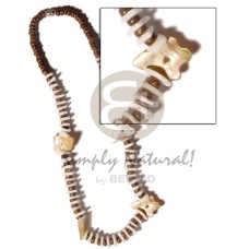 4-5mm coconut pokalet. natural brown