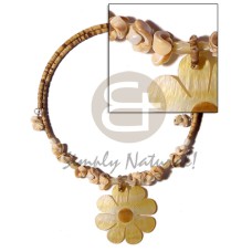 2-3mm tiger coconut heishe