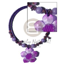 2-3mm navy blue coconut heishe