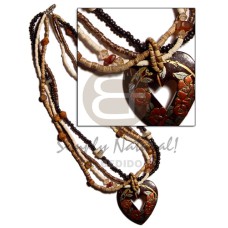 4 layer 2-3mm coconut pokalet. heishe