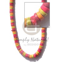 7-8 coconut heishi lime