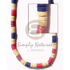 7-8 coconut heishi bleach