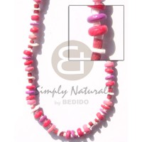 7-8mm pink lavender coconut pokalet. white