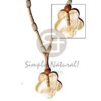 2-3mm coconut heishi natural