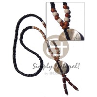 4-5mm black coconut pokalet.