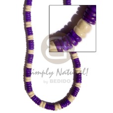7-8mm coconut pukalet violet