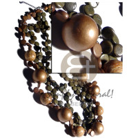 3 rows 10mm coconut sidedrill