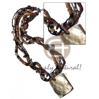 4 layers intertwined cut beads 4-5mm