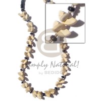 Coconut half moon w. black