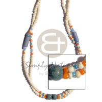 2-3mm 2 rows coconut bleached