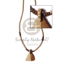 2-3mm coconut heishi natural 2-3