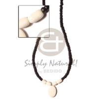 2-3mm coconut pukalet black