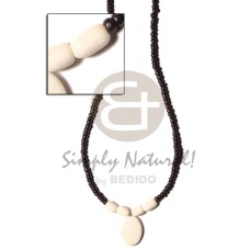 2-3mm coconut pukalet black