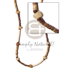 2-3 coconut heishi combination